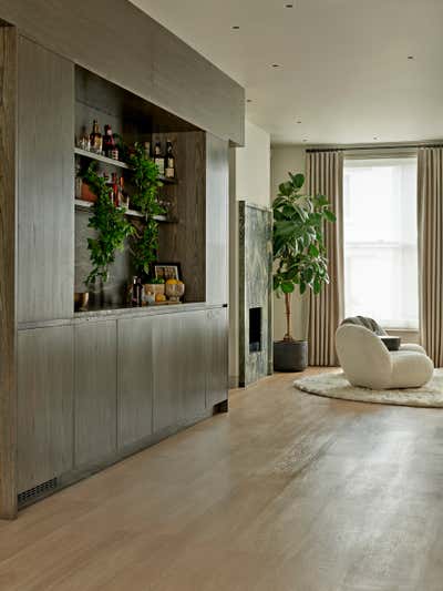  Contemporary Family Home Bar and Game Room. A Beloved Family Home by Designed by Woulfe.