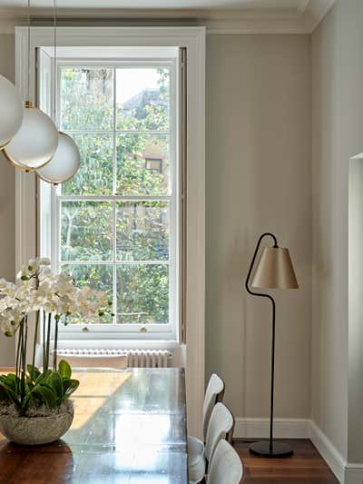  Contemporary Apartment Dining Room. A Light-Filled Victorian Property by Designed by Woulfe.