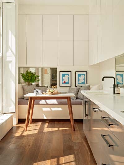  Country Apartment Kitchen. A Light-Filled Victorian Property by Designed by Woulfe.