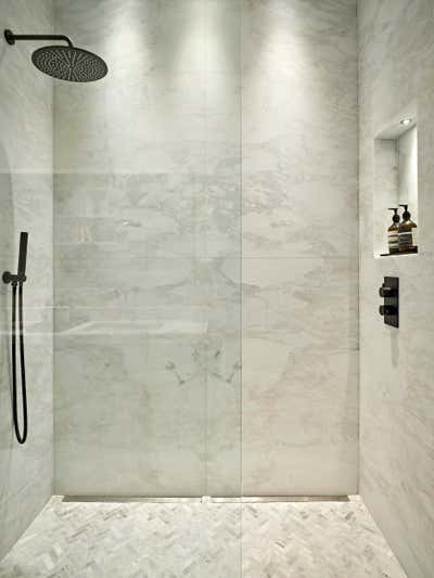  Contemporary Apartment Bathroom. A Light-Filled Victorian Property by Designed by Woulfe.