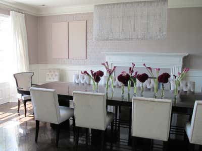  Art Deco Family Home Dining Room. So Cal Estate by Michelle Workman Interiors.