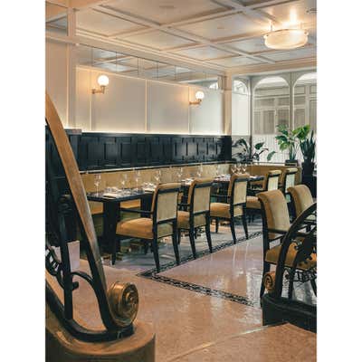 Art Deco Restaurant Dining Room. Drouant by CASIRAGHI.