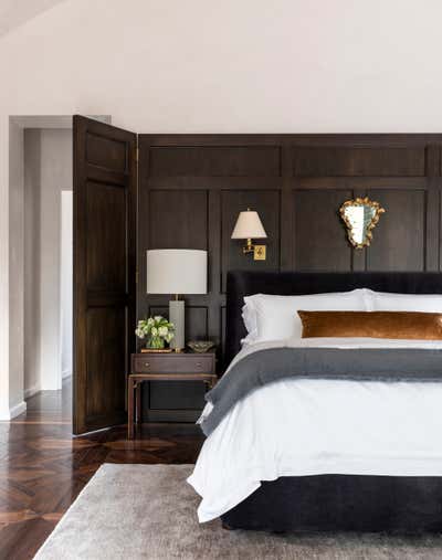  French Family Home Bedroom. Provence Inspired Estate by Marie Flanigan Interiors.