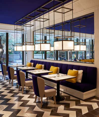  Contemporary Hotel Dining Room. Hotel Seventy by Luis Bustamante.