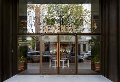  Contemporary Hotel Entry and Hall. Hotel Seventy by Luis Bustamante.