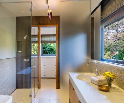  Mid-Century Modern Family Home Bathroom. Esherick Home by BAR Architects & Interiors.