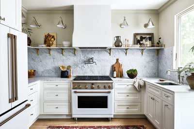  Organic Family Home Kitchen. Foxhall Oasis by Zoe Feldman Design.