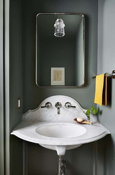  Organic Family Home Bathroom. Foxhall Oasis by Zoe Feldman Design.