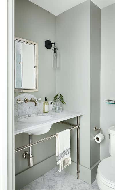  Organic Family Home Bathroom. Foxhall Oasis by Zoe Feldman Design.