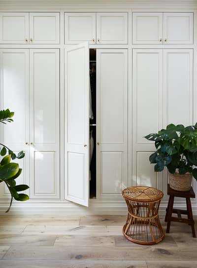 Traditional Storage Room and Closet. Foxhall Oasis by Zoe Feldman Design.