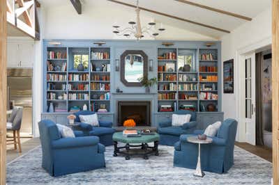  Transitional Bohemian Family Home Living Room. Rustic Canyon  by Cameron Design Group.