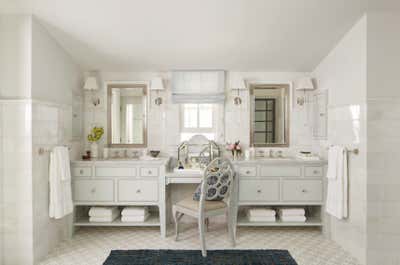  Transitional Bohemian Family Home Bathroom. Rustic Canyon  by Cameron Design Group.