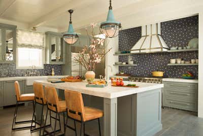  Beach Style Family Home Kitchen. Manhattan Beach  by Cameron Design Group.