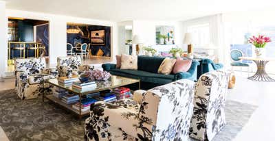  Eclectic Bachelor Pad Living Room. Hollywood Hills by Cameron Design Group.