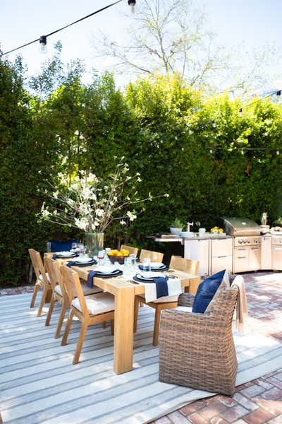  Contemporary Eclectic Family Home Patio and Deck. Studio City by Marie Flanigan Interiors.