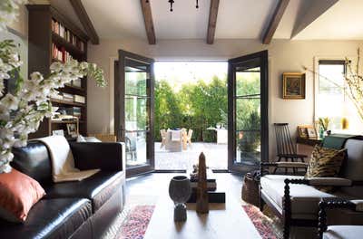  Eclectic Family Home Living Room. Studio City by Marie Flanigan Interiors.