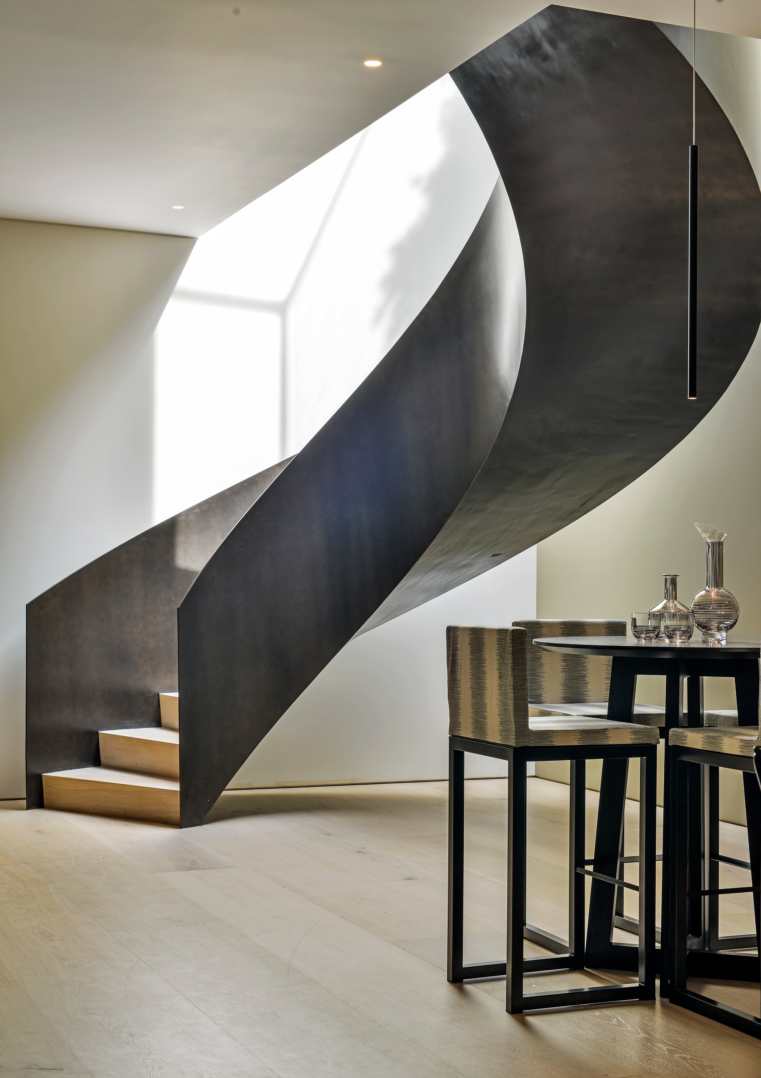 Contemporary Bar and Game Room