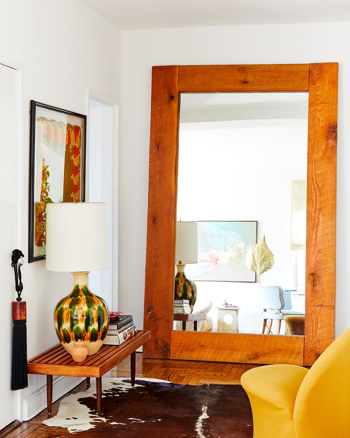 Mid-Century Modern Entry and Hall