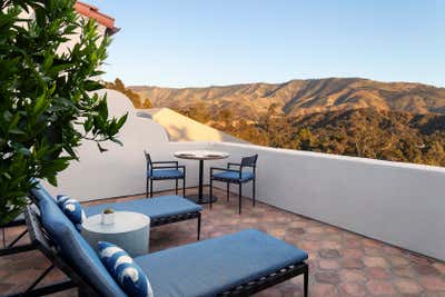 Contemporary Hotel Patio and Deck. Ojai Valley Inn - Hacienda Suite by BAR Architects & Interiors.