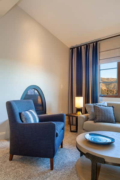  Contemporary Hotel Bedroom. Ojai Valley Inn - Hacienda Suite by BAR Architects & Interiors.