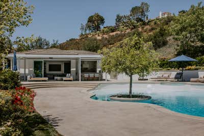  Mediterranean Patio and Deck. California Oasis  by Lisa Queen Design.