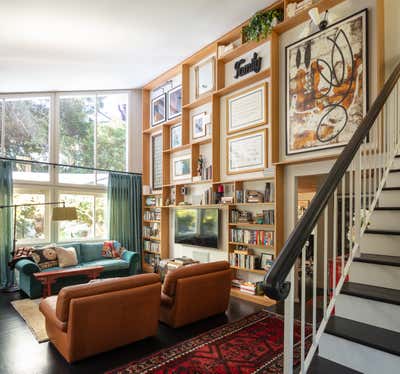  Maximalist Living Room. Queen Residence by Lisa Queen Design.