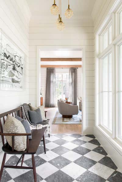  Traditional Family Home Entry and Hall. Southern Comfort by Cortney Bishop Design.
