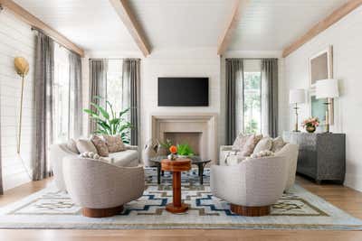 Traditional Family Home Living Room. Southern Comfort by Cortney Bishop Design.