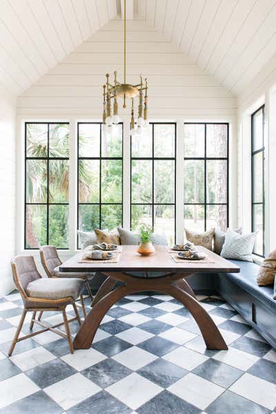  Traditional Family Home Dining Room. Southern Comfort by Cortney Bishop Design.