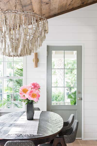 Coastal Vacation Home Dining Room. Sandbox Rules by Cortney Bishop Design.