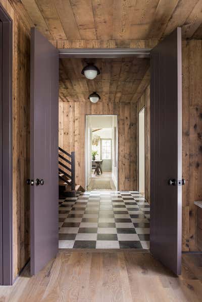 Coastal Vacation Home Entry and Hall. Sandbox Rules by Cortney Bishop Design.