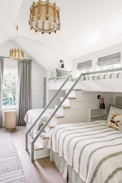  Coastal Vacation Home Bedroom. Sandbox Rules by Cortney Bishop Design.