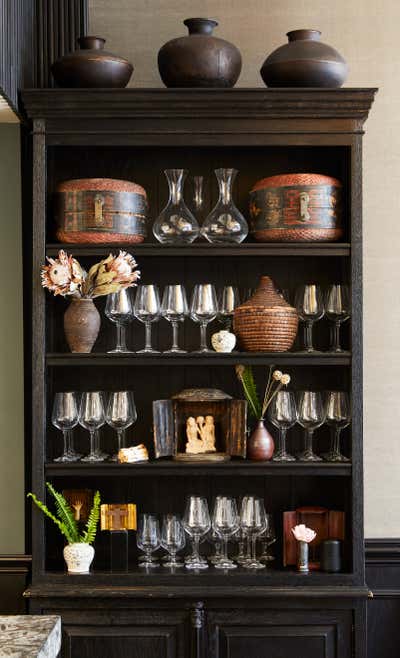  Asian Eclectic Restaurant Pantry. Pacifique by Sean Leffers Interiors.