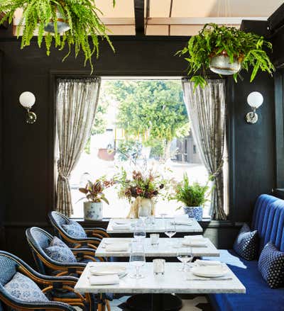  Asian Eclectic Restaurant Dining Room. Pacifique by Sean Leffers Interiors.