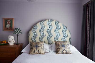  Eclectic Apartment Bedroom. Thames Flat by Rachel Chudley.