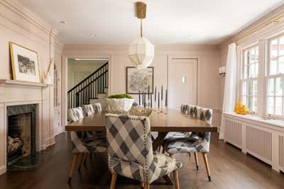 Modern Family Home Dining Room. 1920's Colonial by Rosen Kelly Conway Architecture & Design.