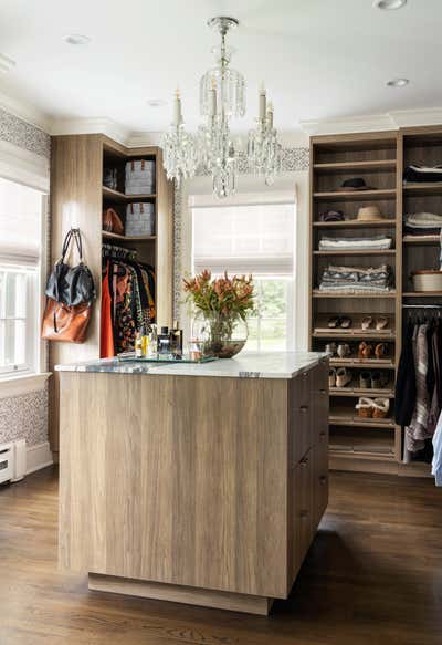 Modern Storage Room and Closet. 1920's Colonial by Rosen Kelly Conway Architecture & Design.