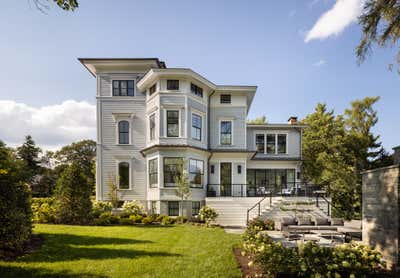 Modern Exterior. Vintage Italianate Expansion by Rosen Kelly Conway Architecture & Design.
