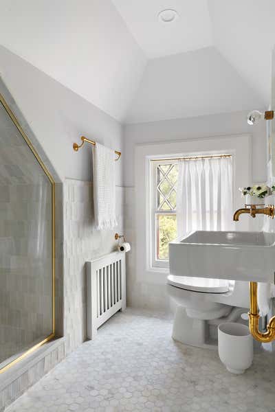  Modern Family Home Bathroom. Montclair Queen Victorian by Rosen Kelly Conway Architecture & Design.