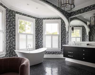  Modern Family Home Bathroom. Bold Victorian by Rosen Kelly Conway Architecture & Design.