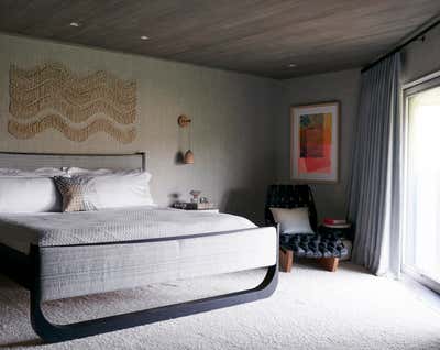  Contemporary Beach Style Beach House Bedroom. Xanadune  by Wesley Moon Inc..