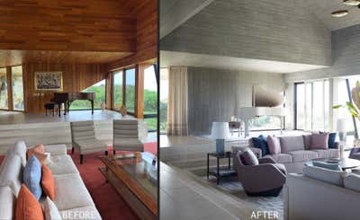  Contemporary Beach House Living Room. Xanadune  by Wesley Moon Inc..