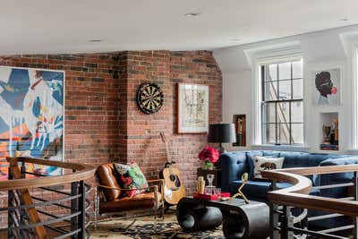  Modern Apartment Office and Study. Julian Edelman's Boston Apartment by Duncan Hughes Interiors.