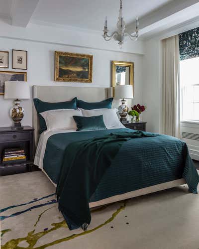  Eclectic Apartment Bedroom. Gramercy Residence 3 by Bennett Leifer Interiors.