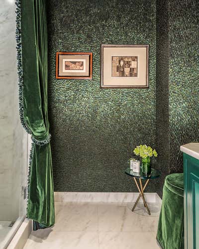  Transitional Apartment Bathroom. Gramercy Residence 2 by Bennett Leifer Interiors.