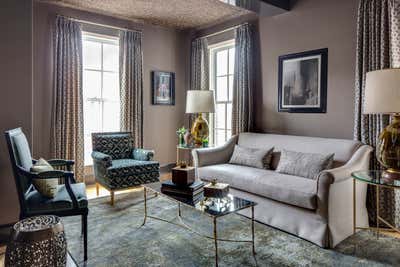  Transitional Apartment Living Room. Gramercy Residence 2 by Bennett Leifer Interiors.