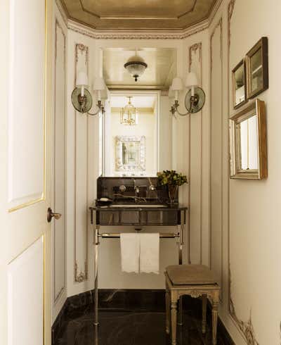  Eclectic Apartment Bathroom. Gramercy Residence 1 by Bennett Leifer Interiors.