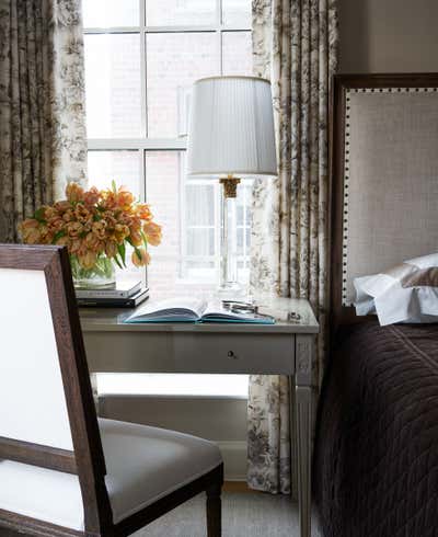  Eclectic Apartment Bedroom. Gramercy Residence 1 by Bennett Leifer Interiors.