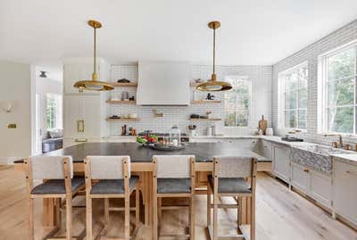  Contemporary Country House Kitchen. East Hampton Farmhouse by Tamara Magel.