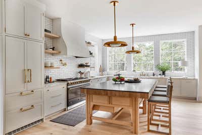  Contemporary Country House Kitchen. East Hampton Farmhouse by Tamara Magel.